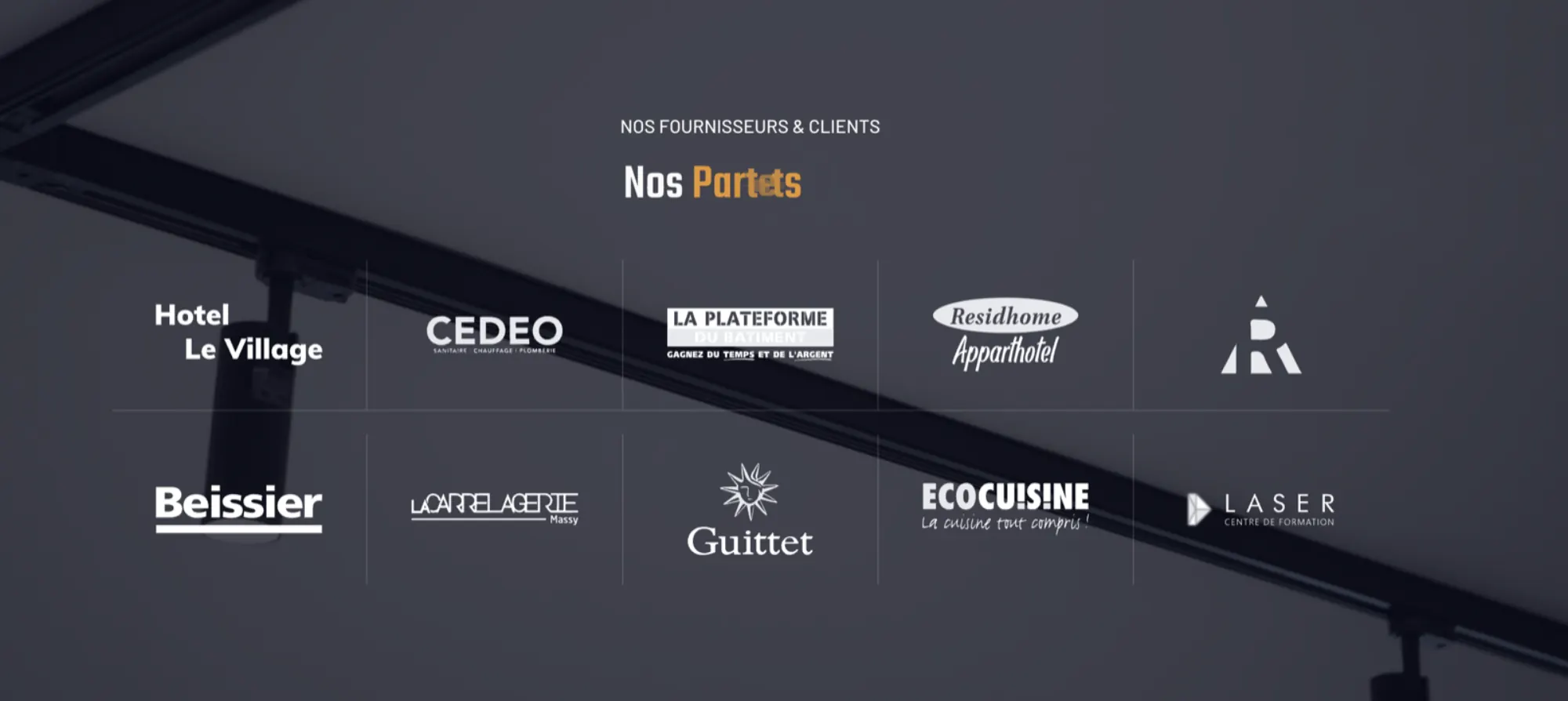 Capture d’écran de la landing page de DK Bat, vue 2