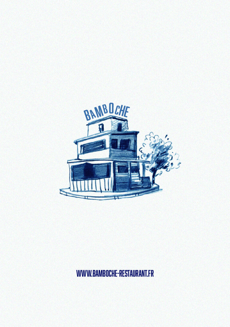 Carte de visite du restaurant Le Bamboche